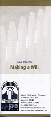 Making a Will Brochure